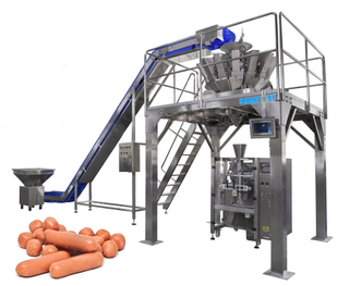 高品质香肠包装机/食品肉类全自动包装线